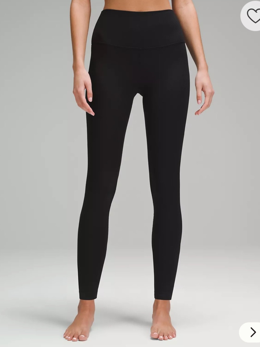Lululemon Align High-Rise Ribbed Pants 28” Size 2